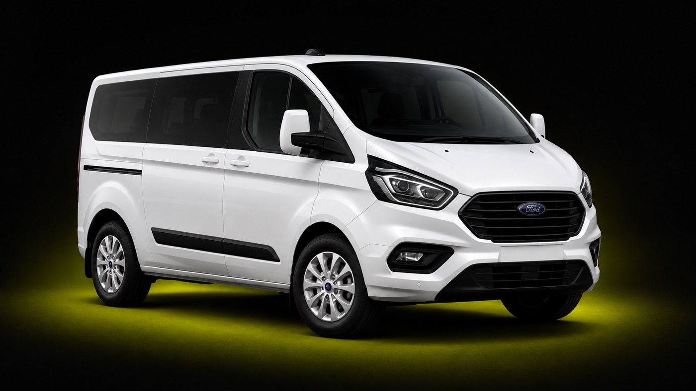 Weißer 9-Sitzer-Van, das Gruppenfahrzeug von Next Drive VTC